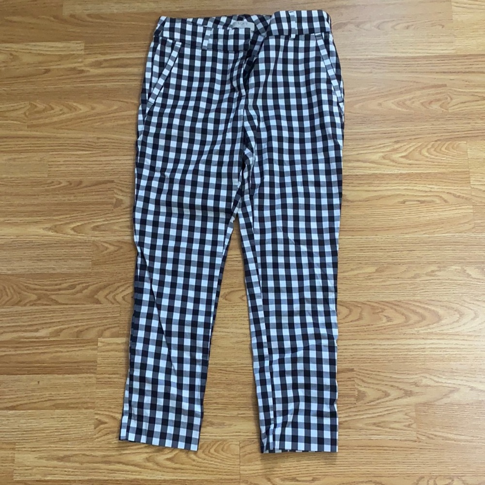 Women’s gingham dress pants